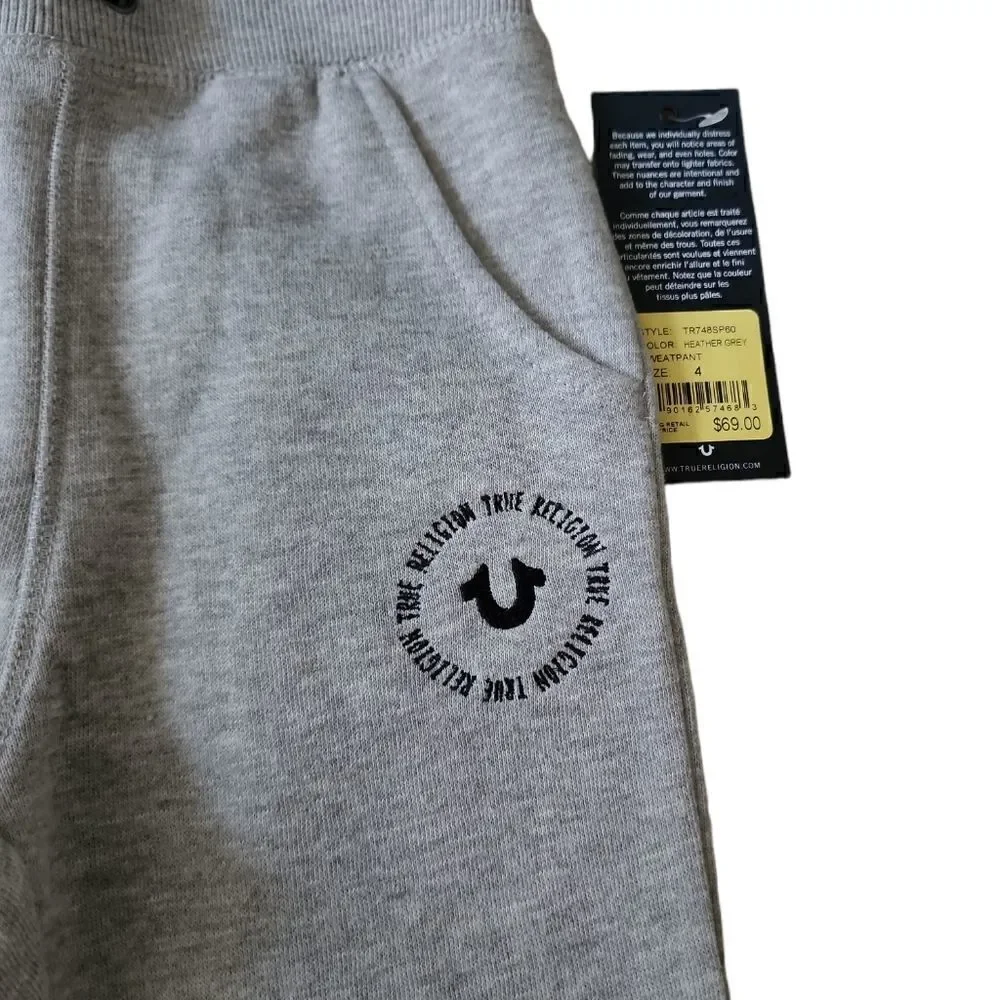 Nwt True Religion Joggers Sweatpants Size 4